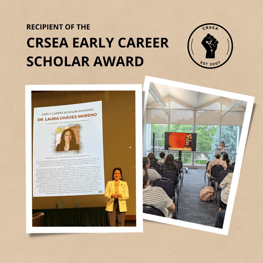 Laura Chávez-Moreno - CRSEA Early Career Scholar Award