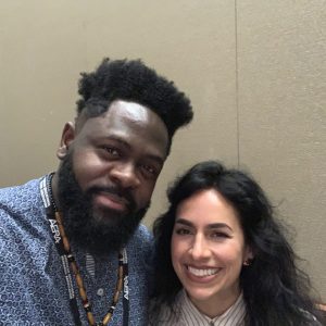 Laura C. Chávez-Moreno with Shawn Savage | 2023 AERA