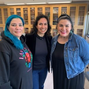 Laura C. Chávez-Moreno with Angie Rodriguez and Beatriz Rivas