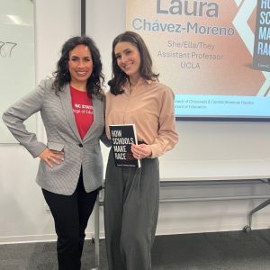 Laura C. Chávez-Moreno with Cassie Rubinstein