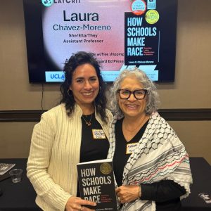 Laura Chávez-Moreno with Margaret Montoya - LatCrit Conference Denver