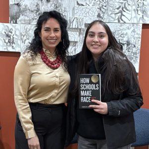 Laura C. Chávez-Moreno with Ashley