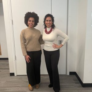 Laura C. Chávez-Moreno with Cassidy Shillingford-Penn