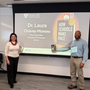 Laura C. Chávez-Moreno with Ed Brockenbrough