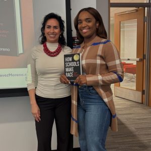 Laura C. Chávez-Moreno with Tearay Holmes