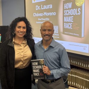 Laura C. Chávez-Moreno with Zeus Leonardo