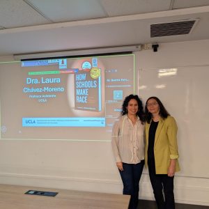 Laura C. Chávez-Moreno with Professor Maria Beatriz Fernandez